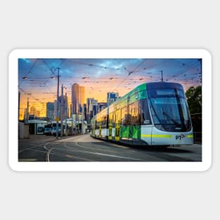 A Melbourne Transport Sunrise Sticker